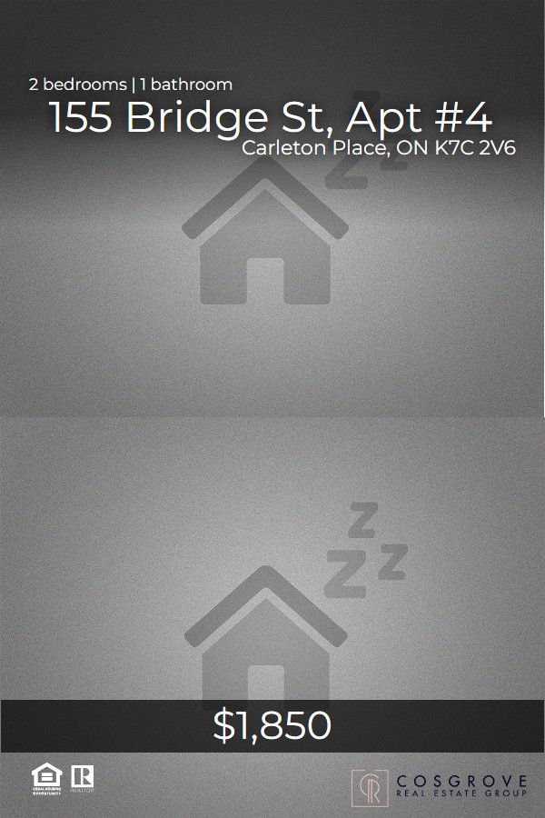 155 Bridge St, Apt 4, Carleton Place, ON K7C 2V6